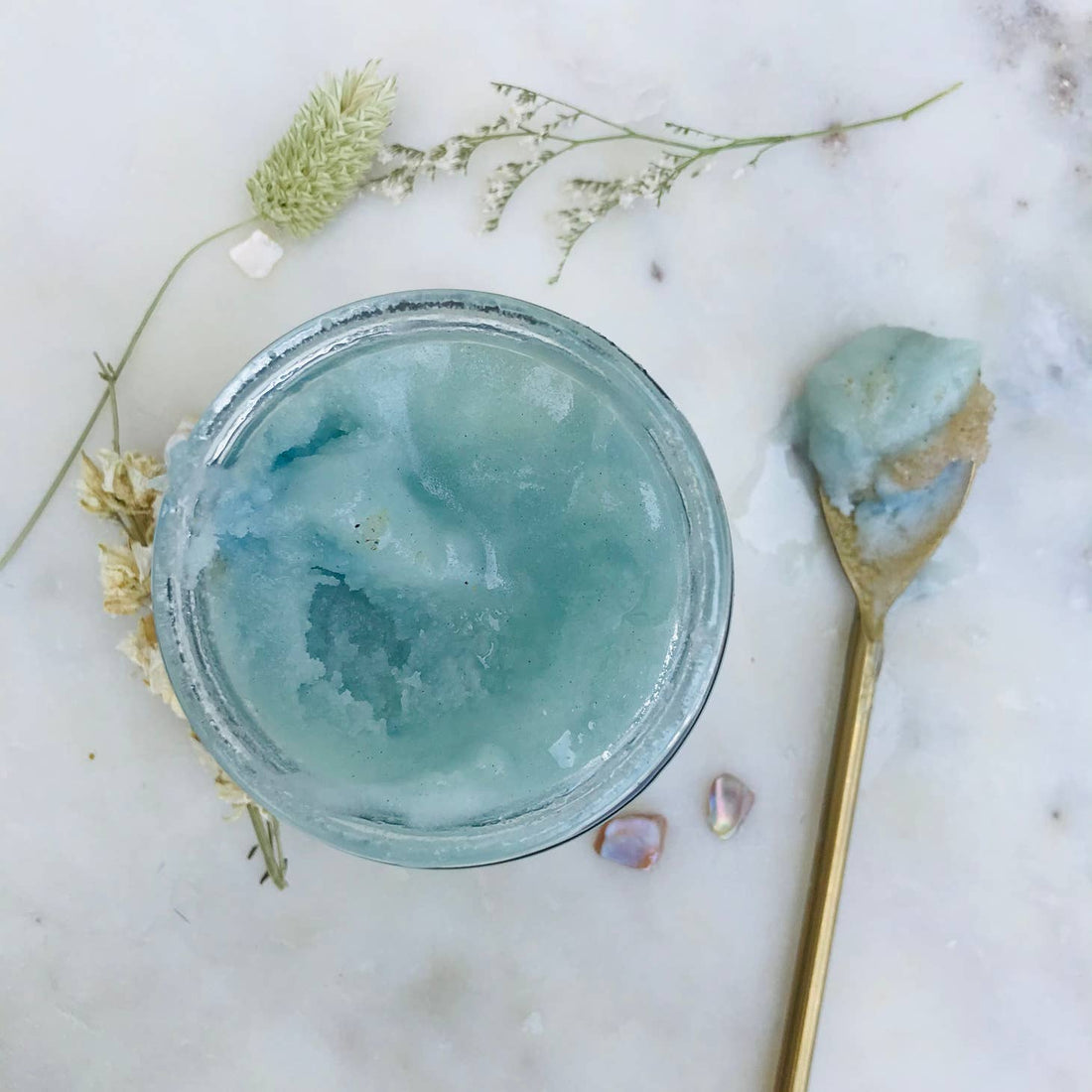 Santorini Botanically Dyed Ocean Infused Body Scrub product