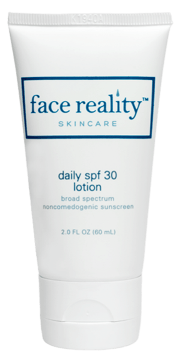 Face Reality Daily SPF 30 - morgan rackley
